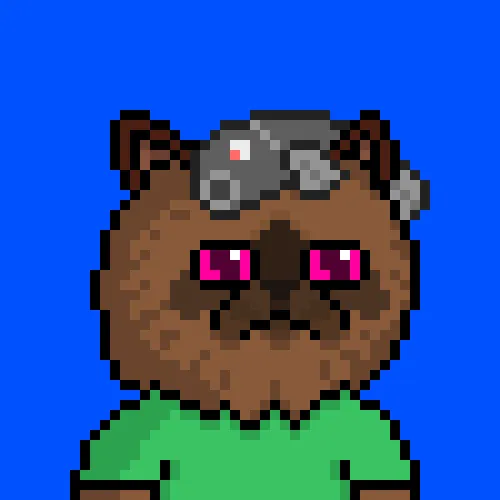 Mr. Miggles NFT artwork