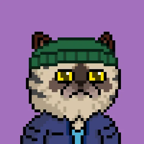 Mr. Miggles NFT artwork